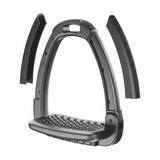Horsena Swap Stirrups with Double Side Covers Black/Deep Black Safety Stirrups