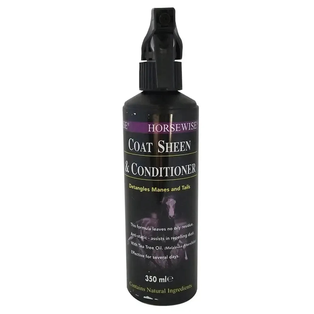 Horsewise Coat Sheen & Conditioner Spray 350ml Coat Shines