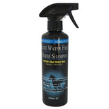Black spray bottle of horsewise elite water free horse shampoo with tea tree oil for easy horse grooming