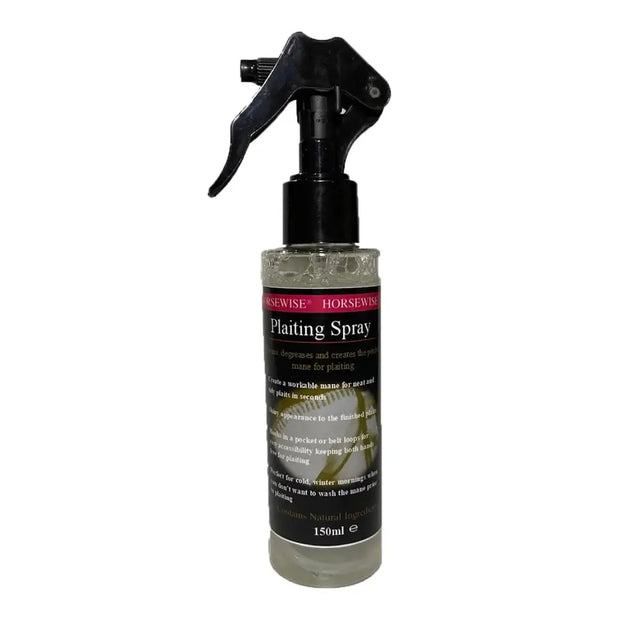 Horsewise Plaiting Spray 150 ml Barnstaple Equestrian Supplies