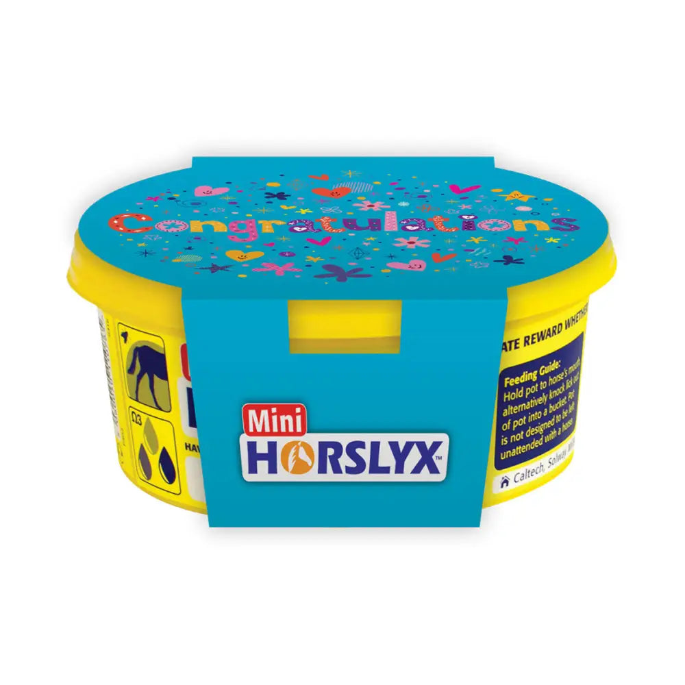 Horslyx Mini Gift Sleeve Congratulations Horse Licks Barnstaple Equestrian Supplies