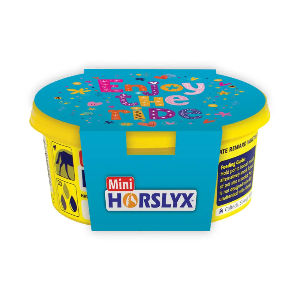 Horslyx Mini Gift Sleeve Enjoy The Ride Horse Licks Barnstaple Equestrian Supplies