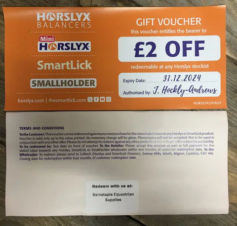 Horslyx Discount Codes