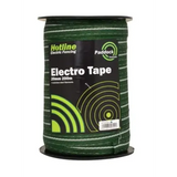Hotline 20mm Paddock Essentials Electric Fencing Electro Tape Green 200m Electric Fencing Tape