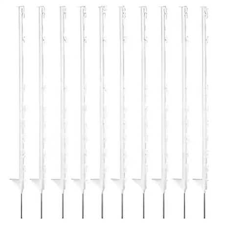 Hotline Electric Fencing Posts 1.36m Pack of 10 Multiwire Posts Electric Fencing Posts