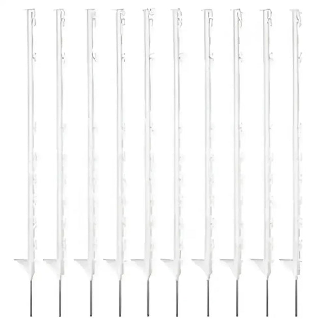 Hotline Electric Fencing Posts 1.36m Pack of 10 Multiwire Posts Electric Fencing Posts