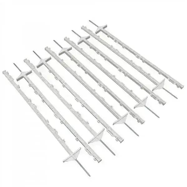 Hotline Electric Fencing Posts 105cm Pack of 10 Multiwire Posts White Hotline Fencing Electric Fencing Barnstaple Equestrian Supplies