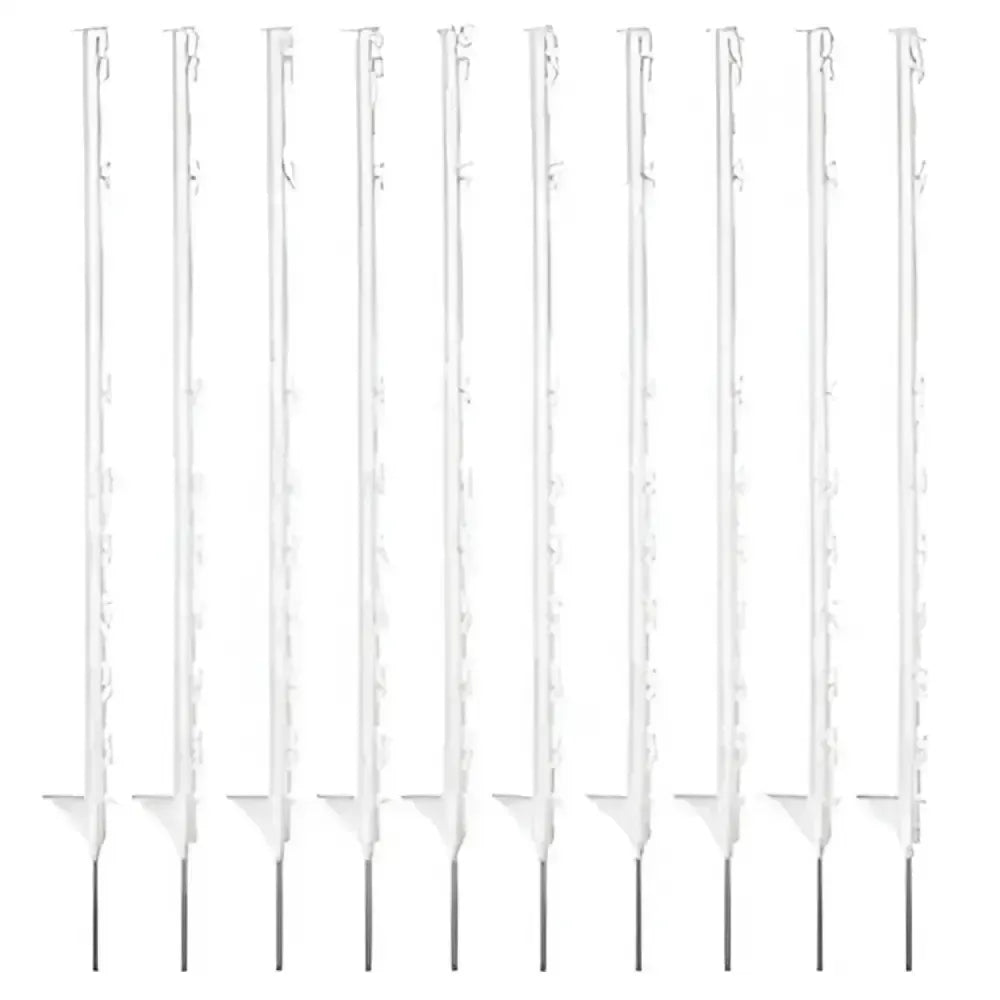 Hotline Electric Fencing Posts 1.36m Pack of 10 Multiwire Posts Electric Fencing Posts