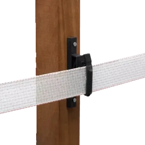 Hotline Nail-On Tape Insulators Suitable For Tape Up to 40mm & 7mm Rope Wooden Post Insulators