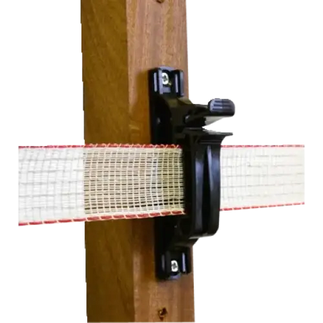 Hotline Paddock Essentials Tape Nail-On InsulaTor Suitable For Tape Up to 40mm Wooden Post Insulators