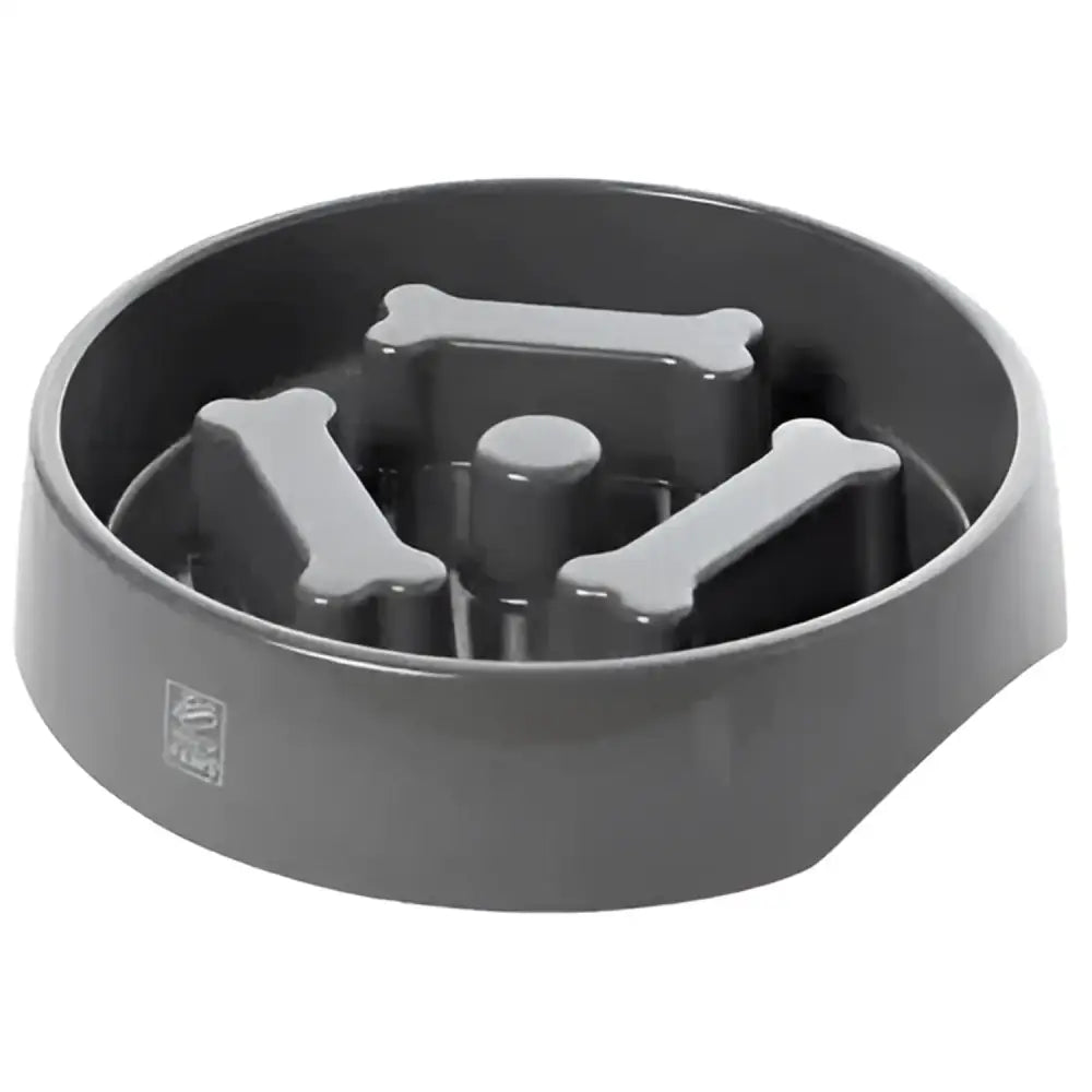 House of Paws Go Slow Bone Bowl Feeder Dog Bowl