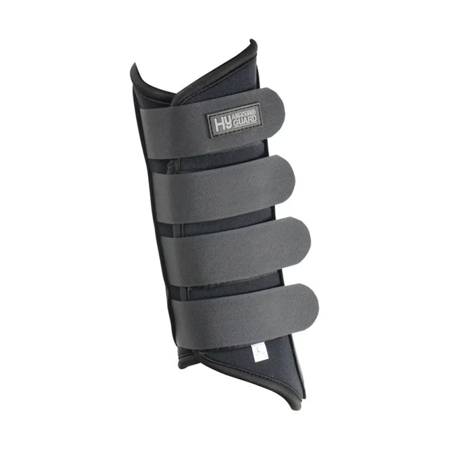 Hy Armoured Guard Neoprene Brushing Boots Black/Black Small Brushing Boots