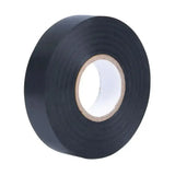 Black hy bandage tape wound around cardboard core ideal for leg wraps and securing horse boots with durable bandage tape