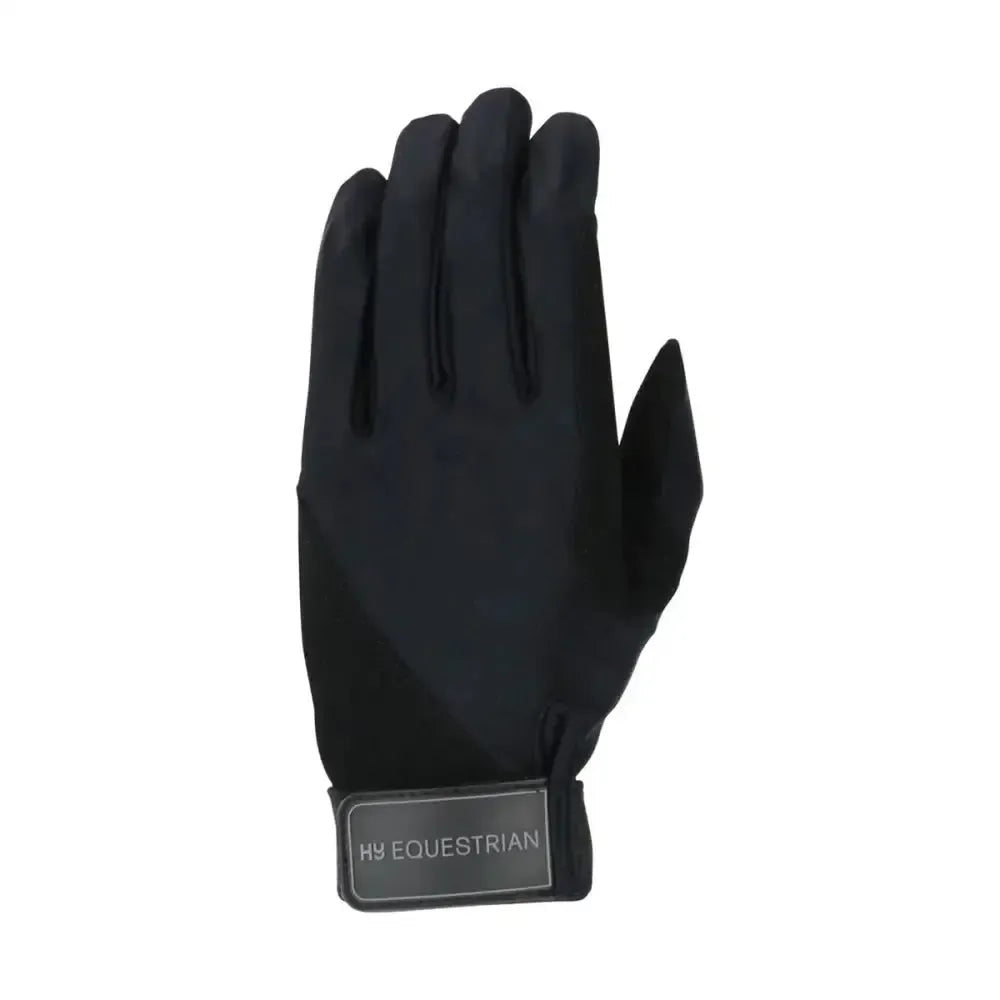 Hy Equestrian Absolute Fit Glove Navy Childs Large 