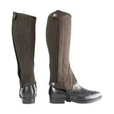 Hy Equestrian Amara Half Chaps For Kids Brown Small Chaps & Gaiters