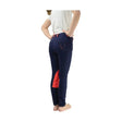 Hy Equestrian Belton Children's Jodhpurs Navy/Red 18" Jodhpurs