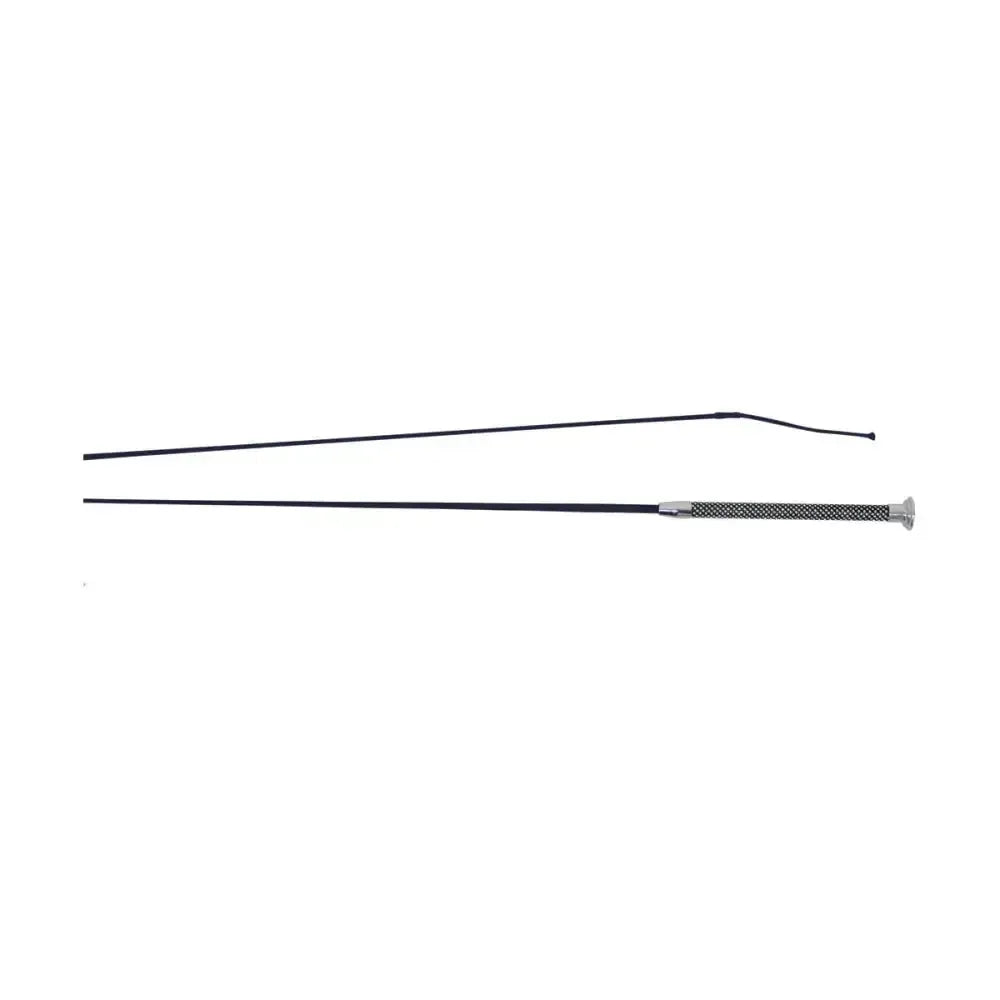 HY Equestrian Bling Schooling Whip Black Schooling Whips