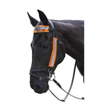 HY Equestrian Bridle Set by Hy Equestrian Orange 3 Pieces Hi-Vis Barnstaple Equestrian Supplies