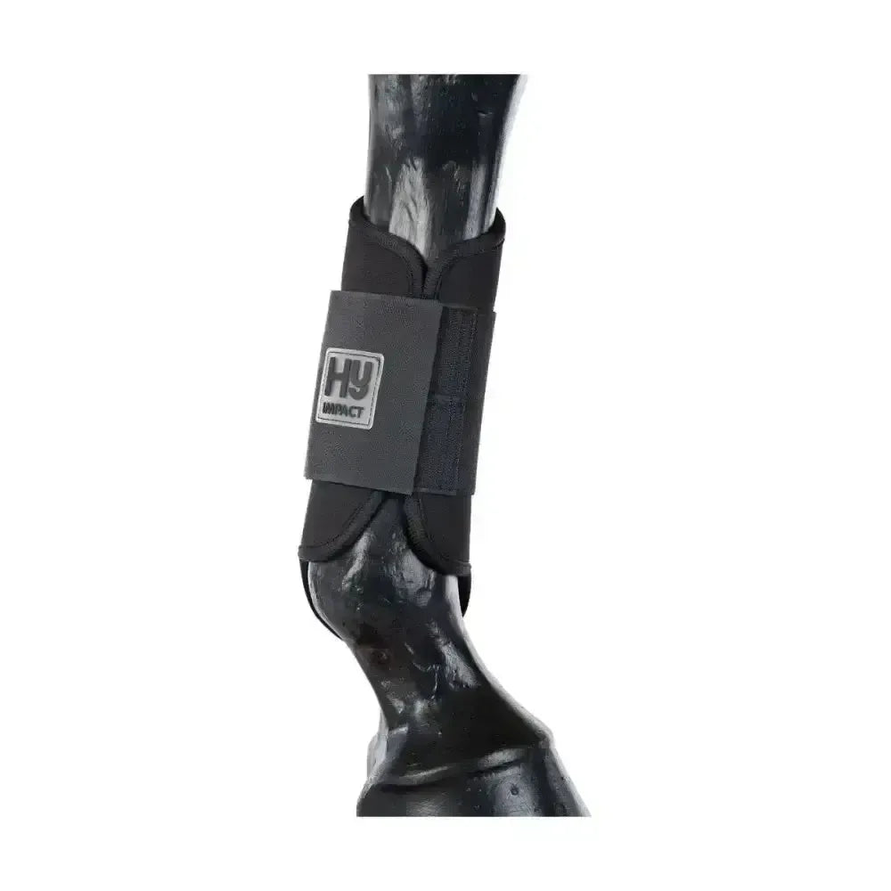 Hy Equestrian Brushing Boots Black Small Brushing Boots