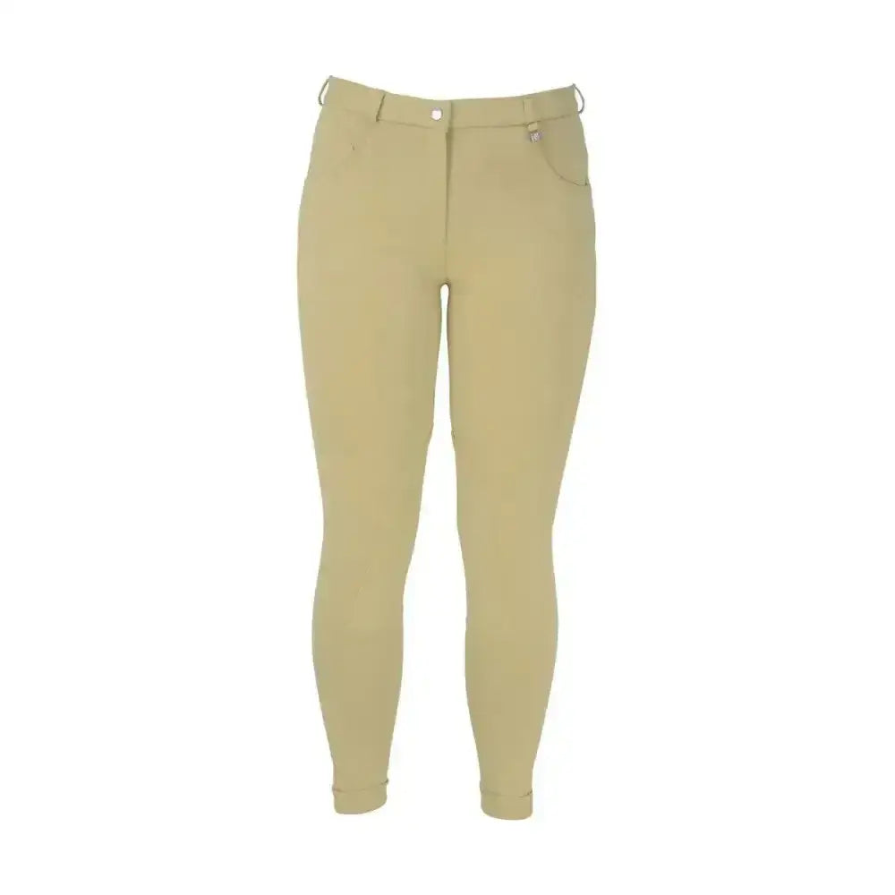 Khaki-colored traditional jodhpur with sleek stitching in equestrian burton ladies burton ladies jodhpurs design