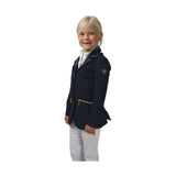 Hy Equestrian Cadiz Mizs Show Jacket Navy/Rose Gold 7-8 Years Show Jackets Barnstaple Equestrian Supplies