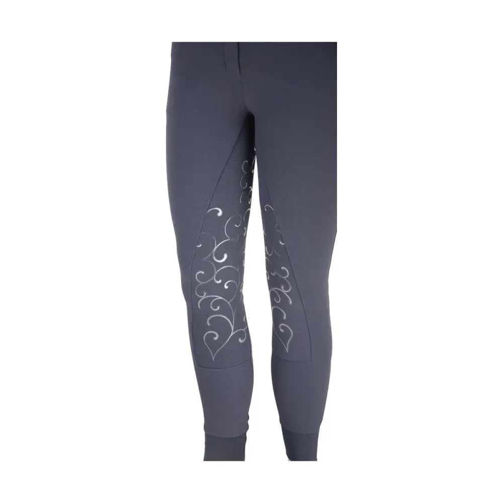 HY Equestrian Chester Ladies Breeches Navy 26" Riding Breeches Barnstaple Equestrian Supplies