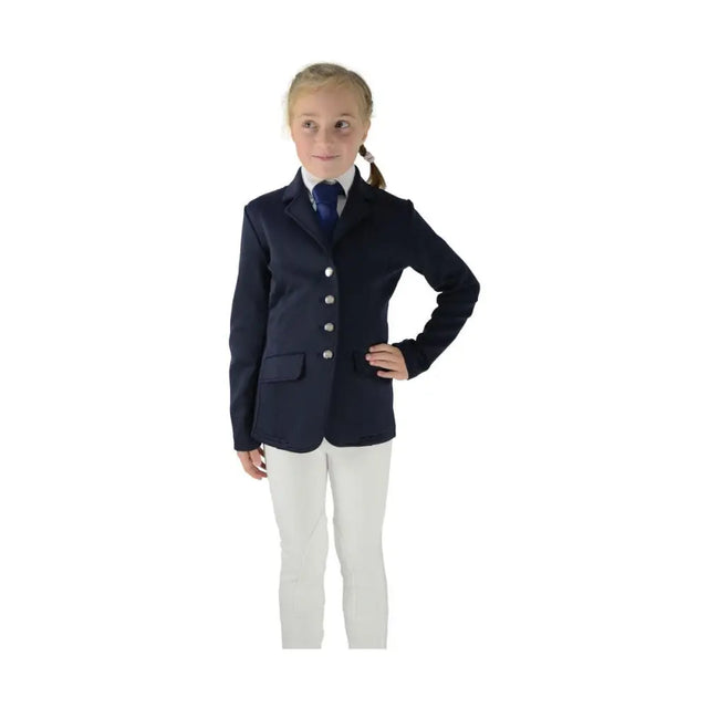 Hy Equestrian Children's Cotswold Competition Jacket Navy 3-4 Years Show Jackets Barnstaple Equestrian Supplies