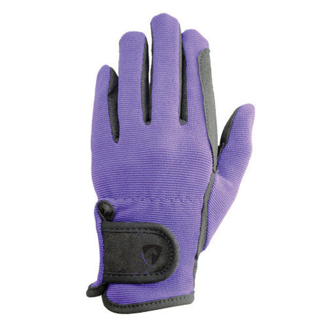 Hy Equestrian Children's Every Day Two Tone Riding Gloves Riding Gloves Barnstaple Equestrian Supplies