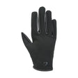 Hy Equestrian Children's Softshell Comfort Riding Gloves Black Child X Small Riding Gloves