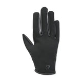 Hy Equestrian Children's Softshell Comfort Riding Gloves Black Child X Small Riding Gloves