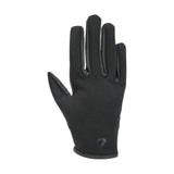 Hy Equestrian Children's Softshell Comfort Riding Gloves Black Child X Small Riding Gloves Barnstaple Equestrian Supplies