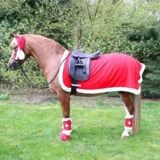 Hy Equestrian Christmas Santa Exercise Sheet Bandages & Wraps 4'6 Barnstaple Equestrian Supplies