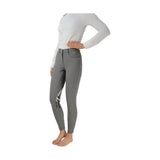 HY Equestrian Corby Cool Ladies Breeches Grey 30" Riding Breeches Barnstaple Equestrian Supplies