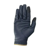 HY Equestrian Cottenham Elite Riding Gloves Black and White White X Small Riding Gloves