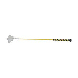 Hy Equestrian Daisy Maid Whip Yellow/Silver/Pink & Teal Flowers (Velvet Detail) Riding Crops & Whips