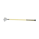 Hy Equestrian Daisy Maid Whip Yellow/Silver/Pink & Teal Flowers (Velvet Detail) Riding Crops & Whips