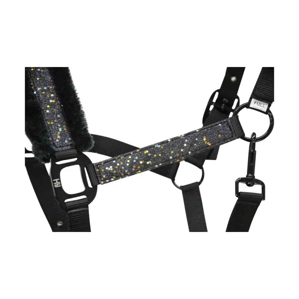 Hy Equestrian Dazzle Head Collar Alpine Green Cob Headcollars