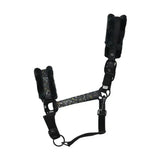 Hy Equestrian Dazzle Head Collar Black Sparkle Cob Headcollars