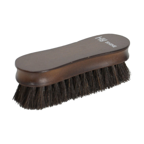 HY Equestrian Deluxe Wooden Face Brush with Horse Hair Face Brushes Barnstaple Equestrian Supplies