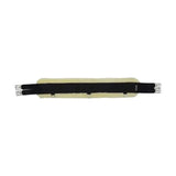 Hy Equestrian Detachable Faux Fur Elasticated Girth Natural/Black 42" Girths