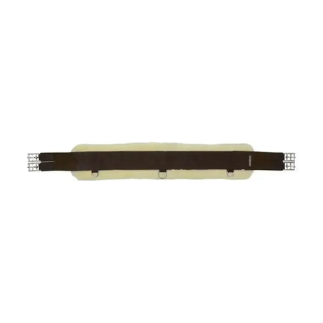 Hy Equestrian Detachable Faux Fur Elasticated Girth Natural/Brown 44" Girths