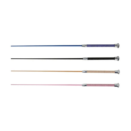 Hy Equestrian Diamante Stoned Schooling Whip Gold Riding Crops & Whips