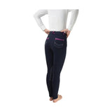 Hy Equestrian Diesel Ladies Jodhpurs Navy/Port Royal 24" Riding Breeches Barnstaple Equestrian Supplies