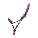 Hy Equestrian Double Braid Rope Halter Pink Cob/Full Rope Headcollars