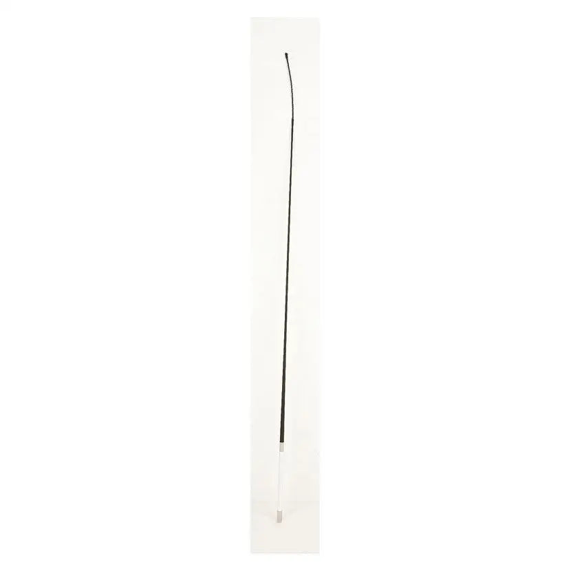 Hy Equestrian Dressage Whip White Leather Handle Black 99Cm Dressage Whips
