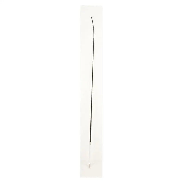 Hy Equestrian Dressage Whip White Leather Handle Black 99Cm Dressage Whips