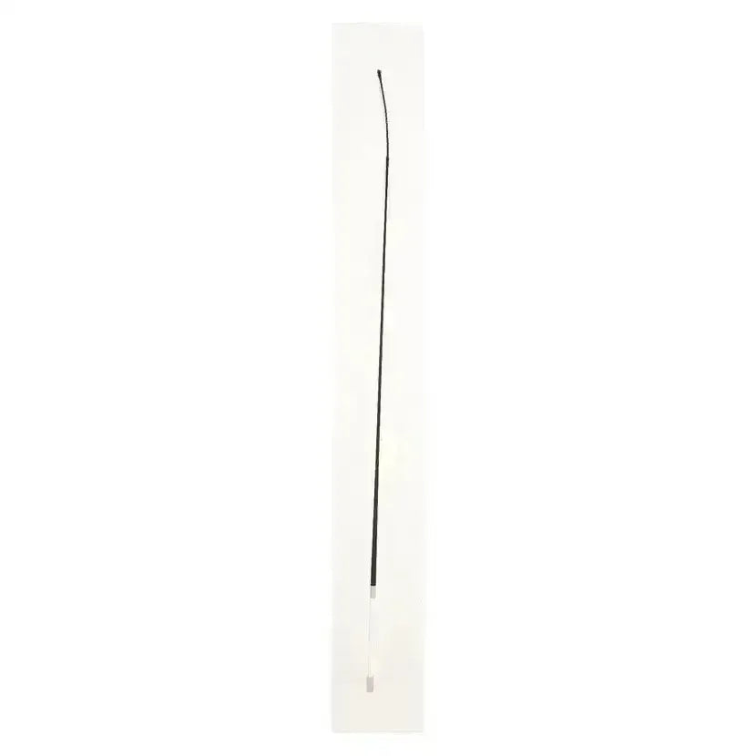 Hy Equestrian Dressage Whip White Leather Handle Black 99cm Dressage Whips