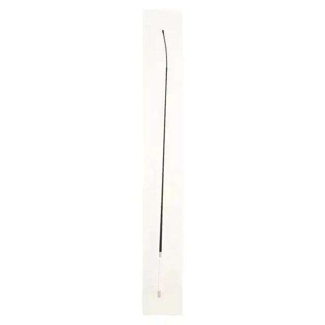 Hy Equestrian Dressage Whip White Leather Handle Black 99cm Dressage Whips