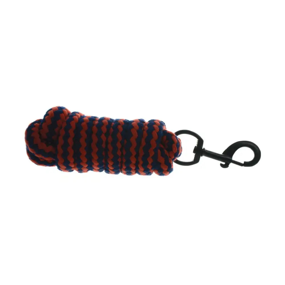 Hy Equestrian Duo Lead Rope Navy/Red Lead Ropes