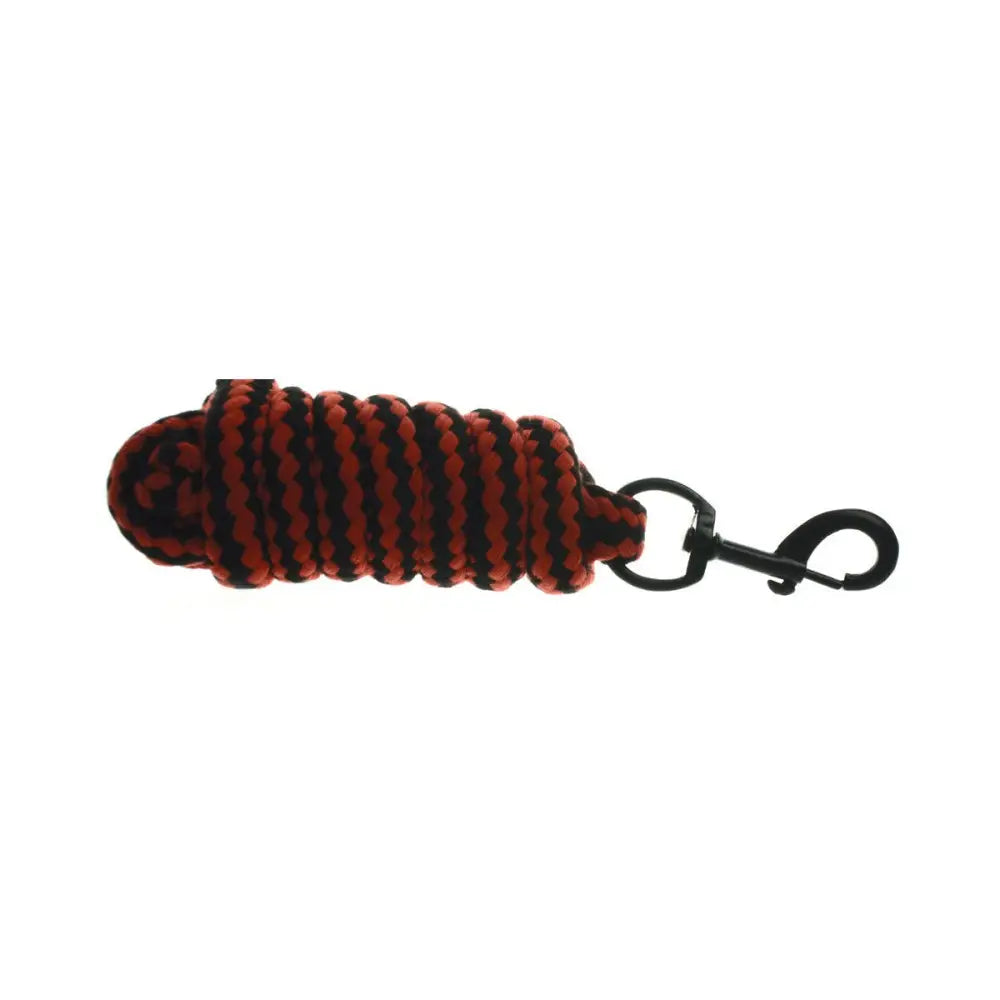 Hy Equestrian Duo Lead Rope Red/Black Lead Ropes